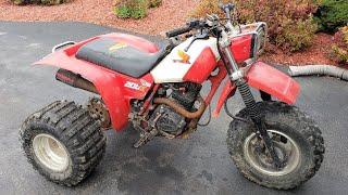 Rare Honda ATC 200x Sitting For Years...Will It Run? (Part 1)