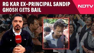 Sandip Ghosh News | RG Kar Ex-Principal Sandip Ghosh Gets Bail In Doctor's Rape-Murder Case