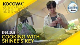 KEY Tries A New Recipe For His Dinner  | Home Alone EP597 | KOCOWA+