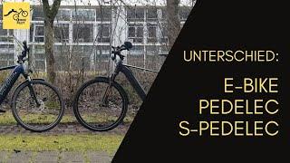 Unterschied: E-Bike, Pedelec, S-Pedelec