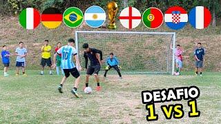  WORLD CUP CHALLENGE 1 x 1 WITH HUMBLE DRIBLES  ‹ Rikinho ›
