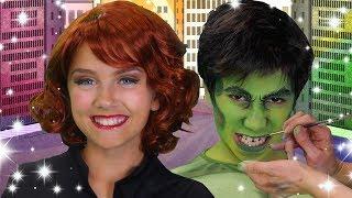 The Avengers Face Paint | We Love Face Paint