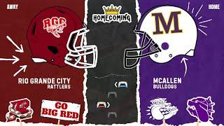 Football - Rio Grande City Vs McAllen - Week 9 - 2024 | McAllen ISD