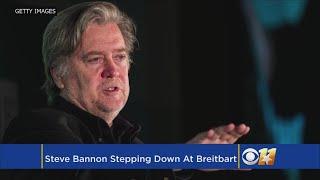 Bannon To Exit Breitbart News Network After Break With Trump