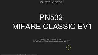 Using Mifare Classic EV1 - Part 1