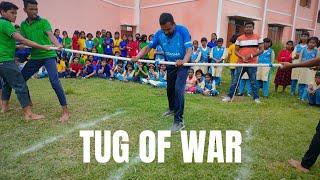 Tug Of War of Odisha Adarsha Vidyalaya, Kaudukola, Mahanga #competition #tugofwar #viral