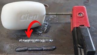 Simple motion to weld  without slag !? ARC weld without slag with ease 