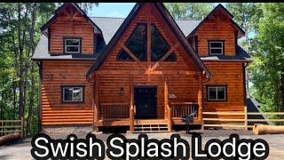 Brand New Cabin With Basket Ball Court Private Indoor Pool In The Smoky Mountains Swish Splash Lodge