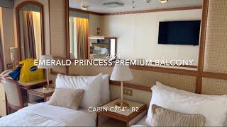 Quick Look - Emerald Princess - Premium Balcony C254 B2 - 2024