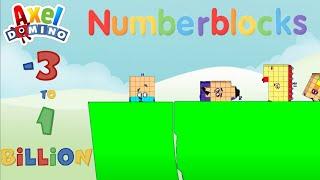 Numberblocks -3 to 1 billion