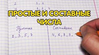 Простые и составные числа. Математика 6 класс