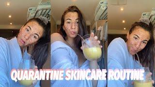 MY QUARANTINE SKINCARE ROUTINE | Lindsay Morrison