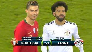 The Day Cristiano Ronaldo Showed Mohamed Salah Who Is The Boss