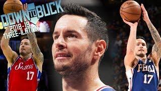 J.J. Redick All 240 Three-Pointers Full Highlights (2018-19 Season Three-ilation Part I)