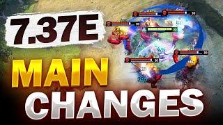 Dota 2 NEW 7.37e Patch - Main Changes!