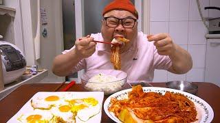 My mom's new Kimchi  Mukbang Eatingshow [Korean Kimchi]