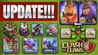 CLASH OF CLANS WINTER UPDATE IS HERE! (All Changes)