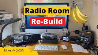 HAM RADIO: Shack Rebuild: Radio Room Re-Build Just for fun........