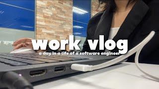 work vlog | a day in the life of a software engineer working in bgc, grocery run, productive vlog