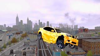 GTA 4 Crash Testing Real Car Mods #57