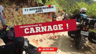 Introduction to Carnage! Day 1 FJ Moto Mountain Cross Adventure 2024