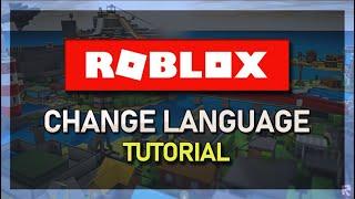 How To Change Language in Roblox