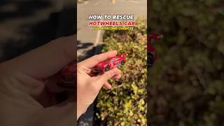 HOW TO RESCUE HOTWHEELS CAR #hotwheels #rescue #cadillac #diy #howto