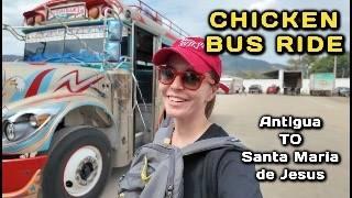 Guatemala VLOG | Chicken bus | Family stay | Market in Santa Maria De Jesus | Tuk-Tuk ride