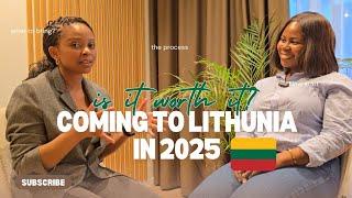 COMING TO LITHUANIA IN 2025: Immigration process, What to bring, study, Job search and more.