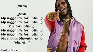 Burna Boy -Ye  (Lyrics )