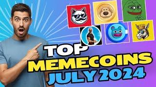 Best MemeCoins for July 2024 Analysis , $Brett $Daddy $PEPE $DOKY $Muscat $bendog