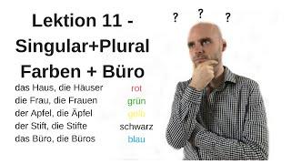 Deutschkurs A1.1 Lektion 11 -Singular+Plural-