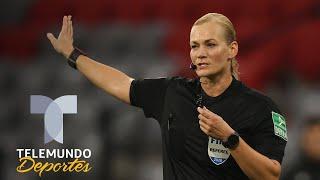 Vetaron la final de la Supercopa alemana por ser arbitrada por una mujer | Telemundo Deportes