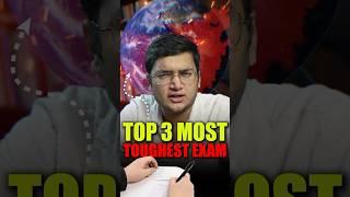 3 Most Toughest Exams  #jee2025 #jee2026 #iit #upsc #iitjee