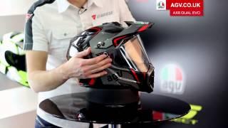 AGV AX8 Dual EVO Motorbike helmet