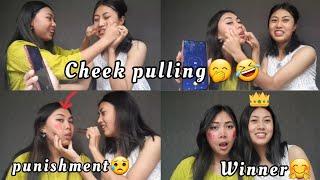 Cheek Pulling Challenge w/Sister@Srijanatamang..2887