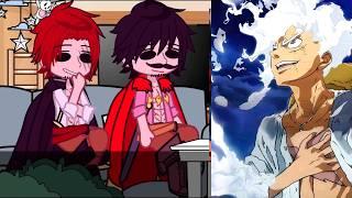 Roger and Shanks Reaction to || Gacha Club