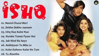 Ishq Movie All Songs~Ajay Devgan~Kajol~Aamir Khan~Juhi Chawla~Hit Songs