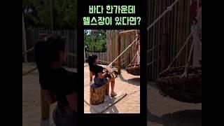 헬창들이 꿈꾸는 바다 헬스장