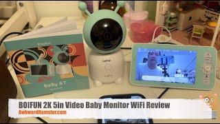 BOIFUN 2K 5in Video Baby Monitor WiFi Review