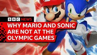 Why Mario and Sonic aren't at the Paris Olympics | BBC News