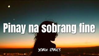 Pinay na subrang fine (lyrics) - Guthben Cover