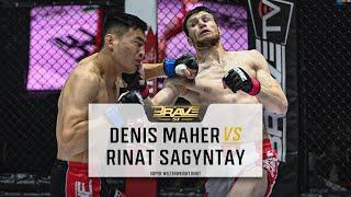 Denis Maher Vs Rinat Sagyntayev: Watch FREE MMA Fight From BRAVE CF 51