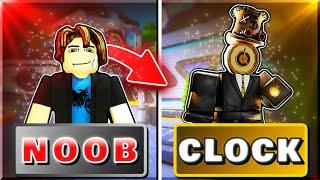 Noob With Partner Got CHIEF CLOCKMAN! Toilet Tower Defense Roblox