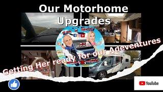 Motorhome upgrades and getting ready for our Adventures to begin