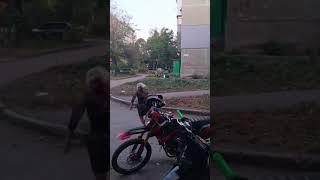 Я в шоке! #enduro #automobile #дпс #мопед #crash #питбайк #motovlog #покатушки #стант #smartphone