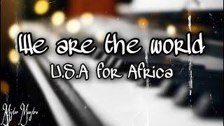 WE ARE THE WORLD - U.S.A for Africa | Mister Maestro  Keyboard Cover