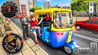 Modern Tuk Tuk Rickshaw Driving - City Mountain Auto Driver - Android GamePlay
