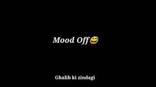 mood off status | mood off whatsapp status | mood off | sad status | mood off boys | #shorts |