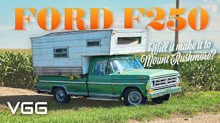 Will It RUN And DRIVE 800 Miles To Mount Rushmore? Ford F250 Abandoned for 20 years!